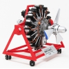 Plastikmodell – ATLANTIS Models Motor 1:12 Wright Cyclone 9 Sternmotor STEM – AMCM6052